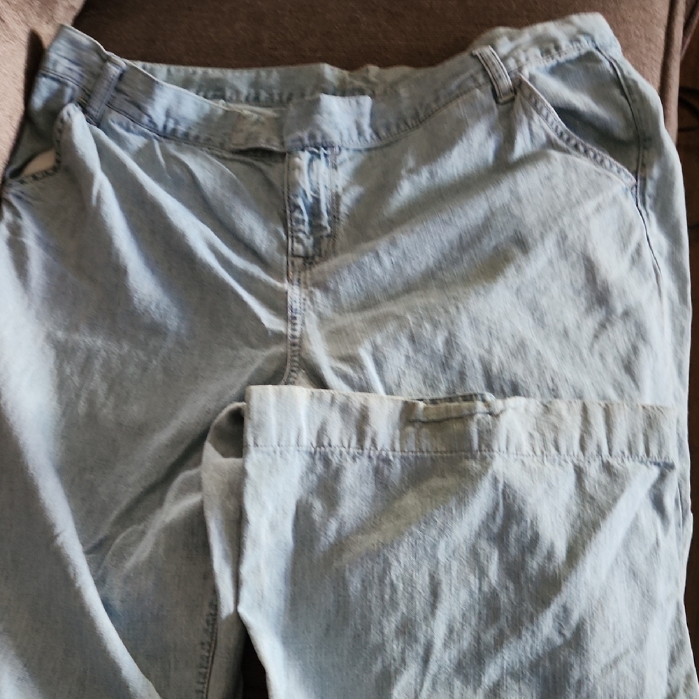 Victoria Secret Light Blue Casual Denim Pants